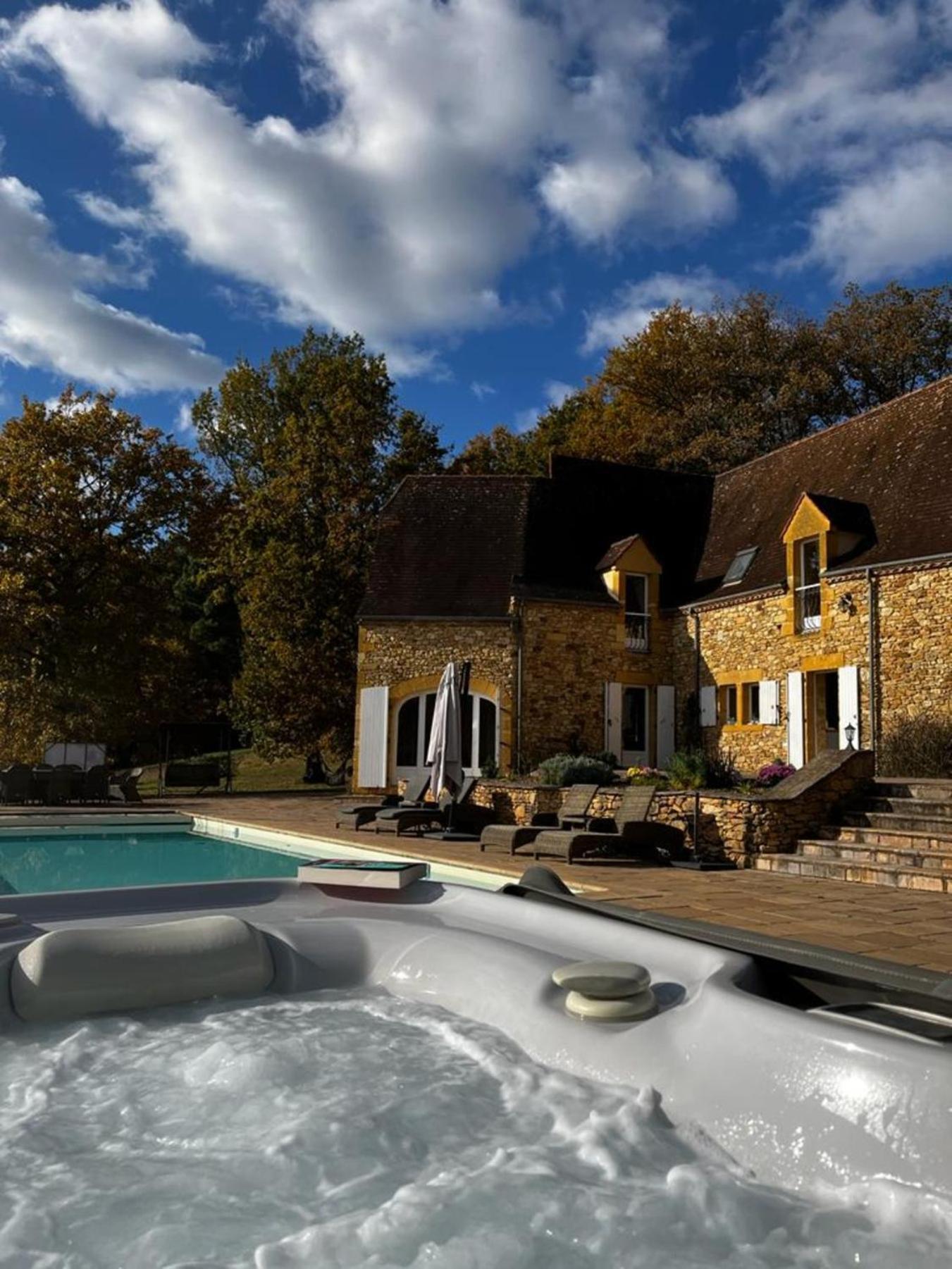 Luxury Chateau W. Pool & Hot Tub In Dordogne Beynac-et-Cazenac Luaran gambar